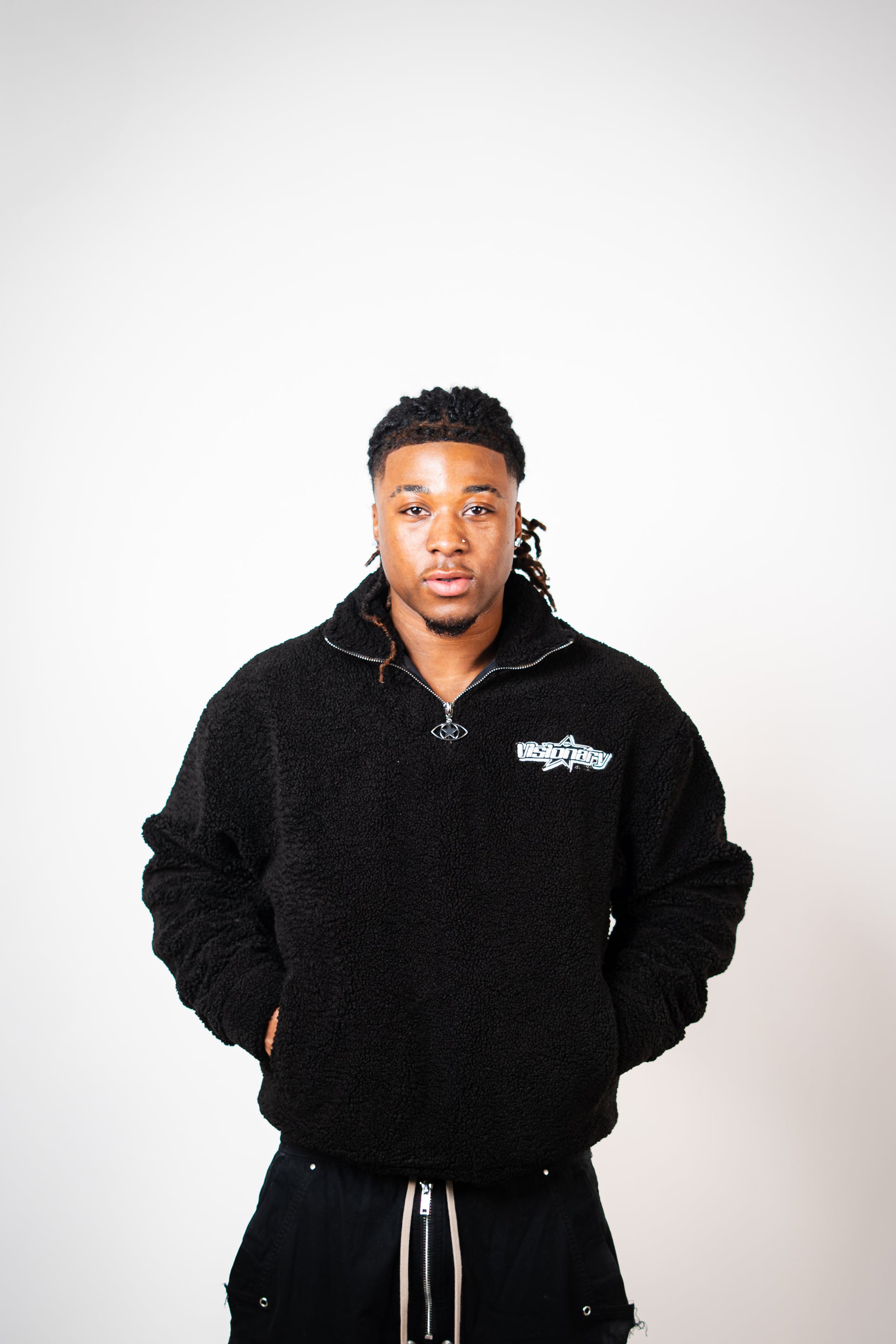 Visionary Quarter Zip (Black) (ALL SIZES)
