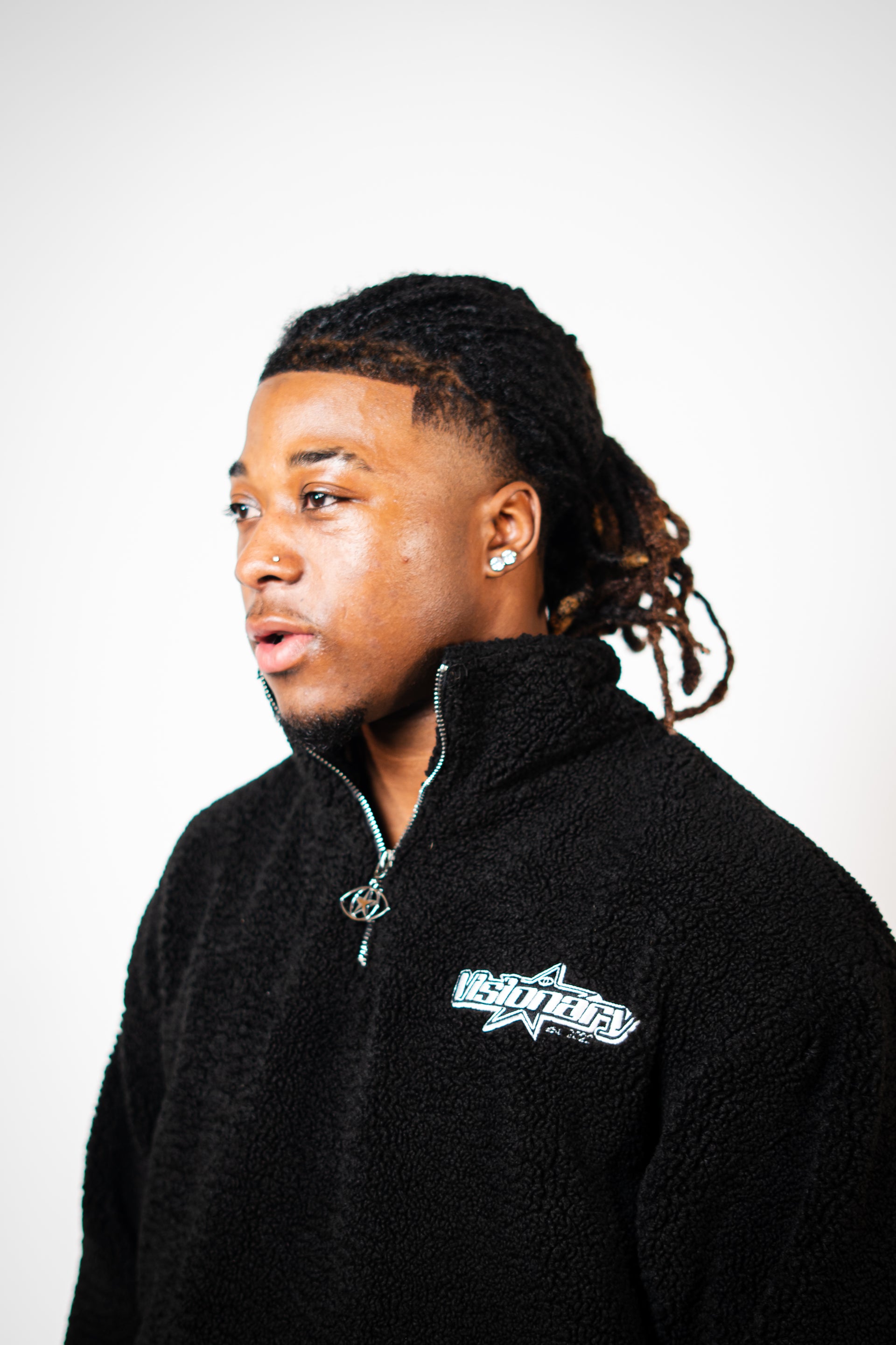 Visionary Quarter Zip (Black) (ALL SIZES)